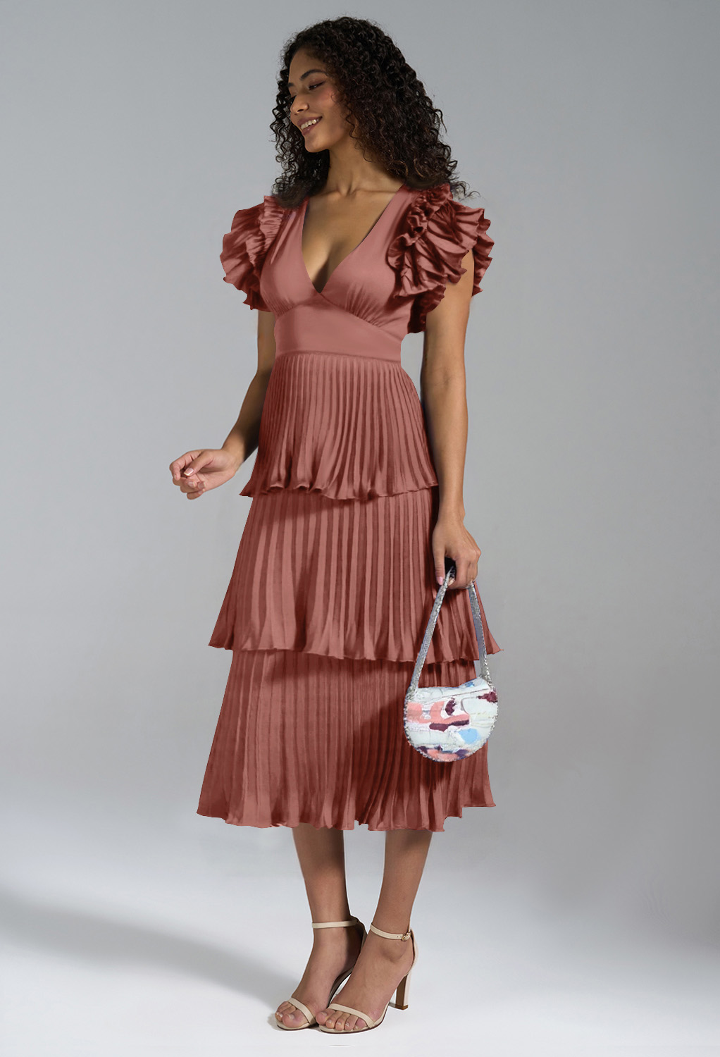 AW Leena Desert Rose  Spring Wedding Guest Dresses